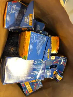 Bag of many boxes winter spice tea bags 20 tea bags per box exp07/31/2028