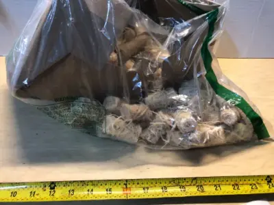 Bag of round fire starters