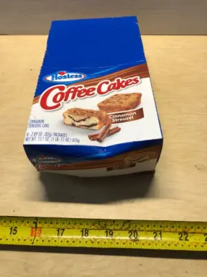 Box of cinnamon streusel 8 packs exp:10/2026