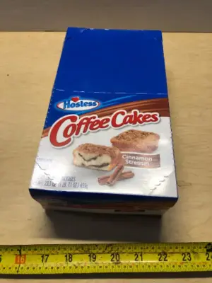 Box of cinnamon streusel 8 packs exp:10/2026