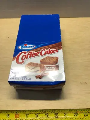 Box of cinnamon streusel 8 pack exp:10/2026