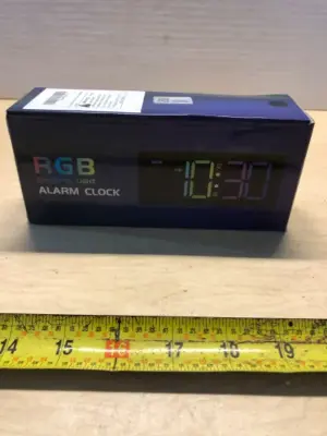 Colorful alarm clock