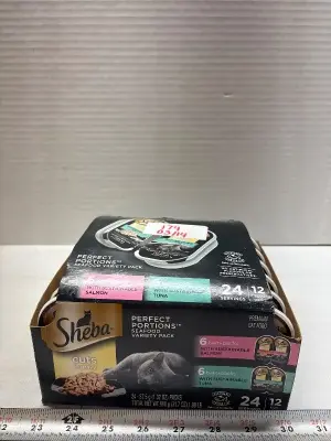 12pk Sheba Cat food packs exp:12/26