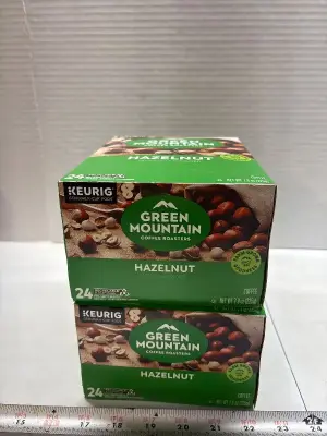 48ct Green Mountain Hazelnut Kcups exp: 08/27