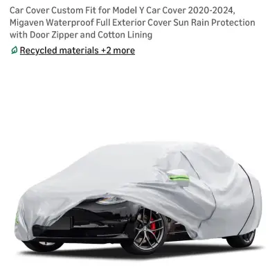 Car cover model y