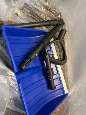 plastic snow shovel