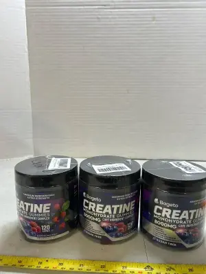 3 120 ct creatine gummies