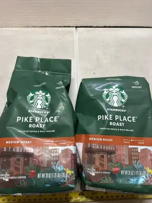 2 28 oz pike place roast starbucks coffee