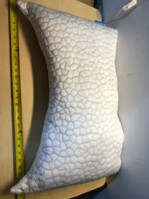 Cooling pillow with extra stuffing