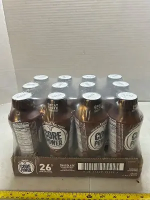 2 12 packs of core power chocolate 06/27/26