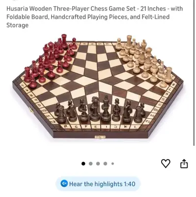 3 player chess board