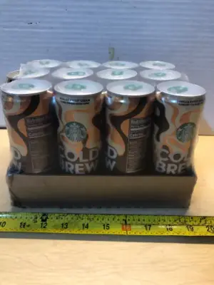 12 pack Starbucks vanilla sweet cream cold brew exp:01/06/2026