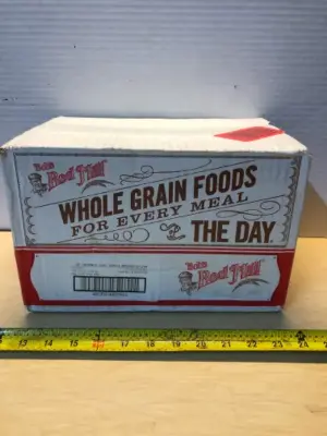 Bobs red mill maple brown sugar oatmeal cups 12 pack exp:03/04/2026