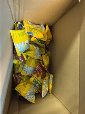 mystery box of snacks?