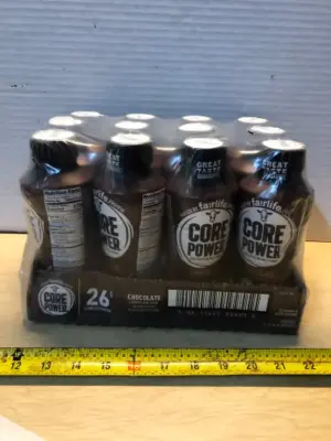 Core power chocolate milk protein shake 12 pack exp:06/27/2026