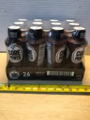 Core power protein chocolate shake 12 pack exp:06/27/2026