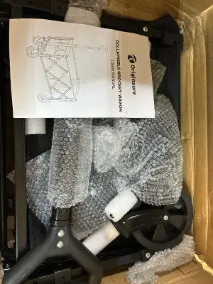 collapsible grocery wagon