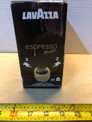 Lavazza espresso aluminum cups