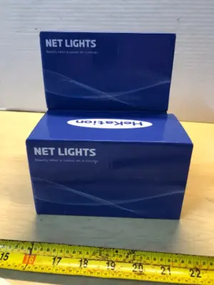 3 boxes of net lights