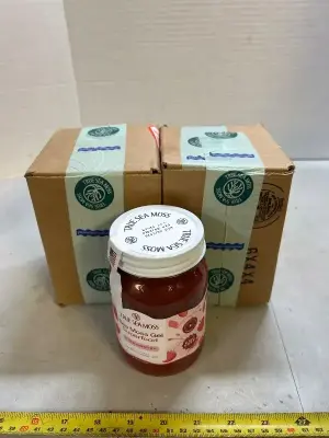 three jars of true sea moss gel 08/26