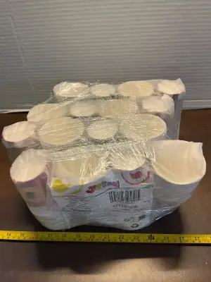 4ct disposable Christmas paper cups