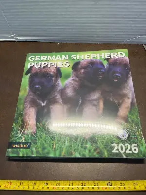 4ct german shepherd puppies calendars