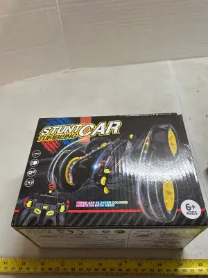 stunt, tumbling car toy with remote control