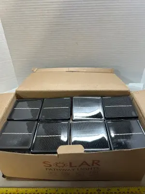 eight pack of solar pathway lights