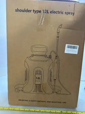 shoulder type 12 L electric spray as is