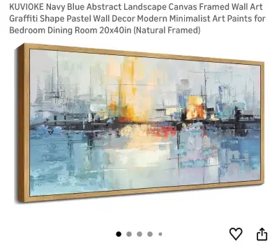 20 x 40” canvas wall print