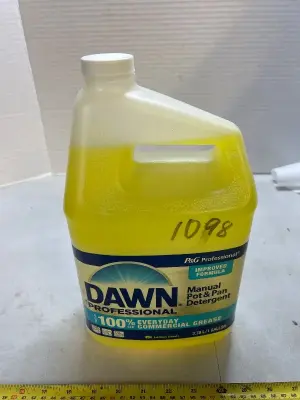 1 gallon of dawn, professional manual pot and pan detergent