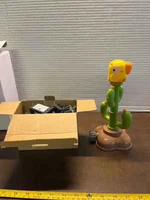 water sprinkler toy & christmas lights