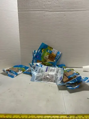 A lot of Himalayan dog chews for dogs 15 pounds and under