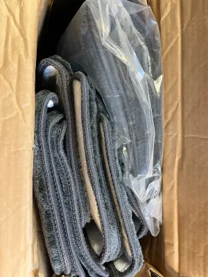 lot of bath floor mats