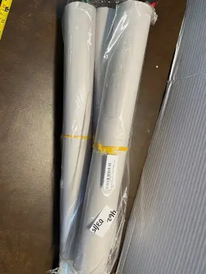 3 scrolls of large paper