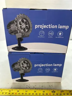four count projection lamps