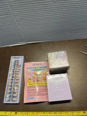 nail removal kit , french gel nails, cleansing pads, deep hydrating shampoo bars