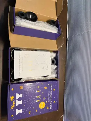 3ct curved flameless candles