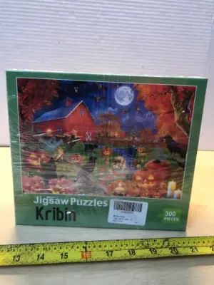 3 boxes pumpkin puzzles
