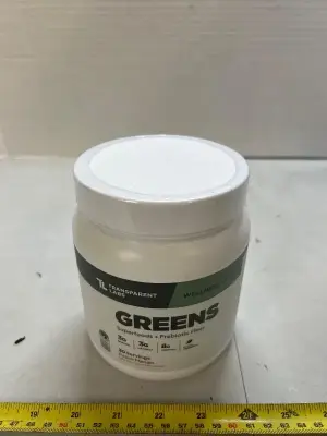 30 servings of greens superfood plus prebiotic fiber peach mango flavored