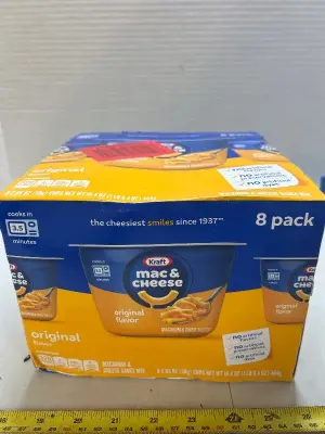 2 eight packs of crafted mac & cheese cups