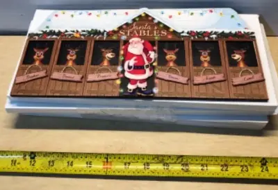 4 boxes Christmas decor