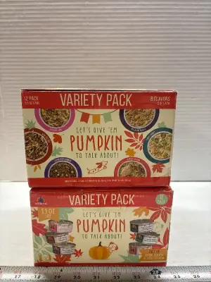 (2) 12pk Variety dog food exp:04/26