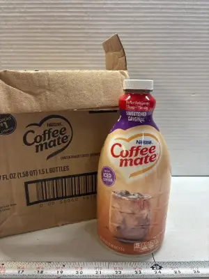 (2) coffee mate original creamer exp:05/26