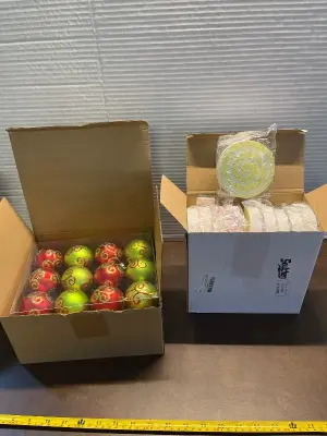 Christmas ornaments & decorative foam lollipops