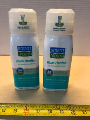 2 bottles gum health mouth rinse exp:01/2026