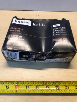 10 rx bars chocolate sea salt exp:07/10/2026