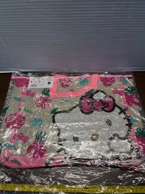 clear hello kitty travel bag