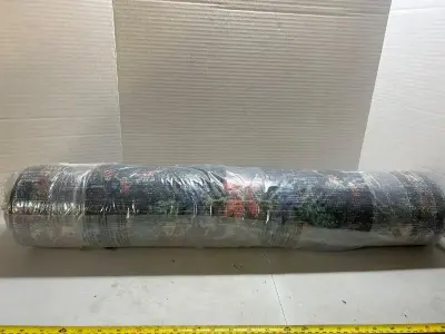 floral area rug of unknown size