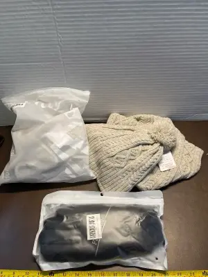 bundle of winter accessories
